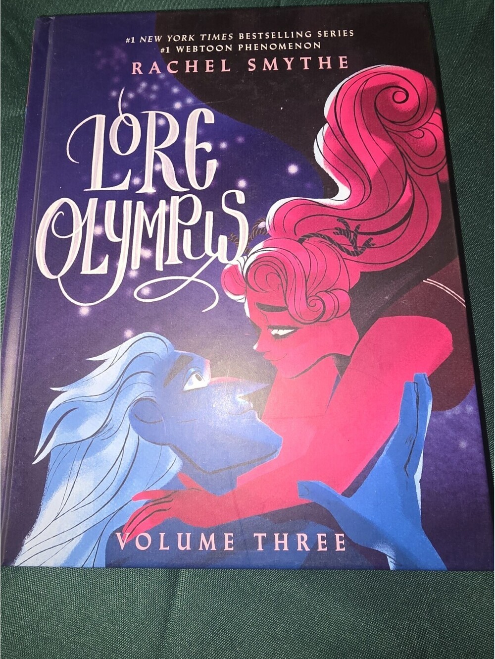 Lore Olympus Volume 3 Rachel Smythe 2022 First Edition Graphic Novel Del Rey